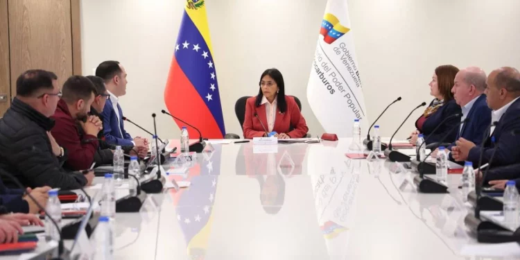 Vicepresidenta Delcy Rodríguez supervisa avances del Motor Hidrocarburos