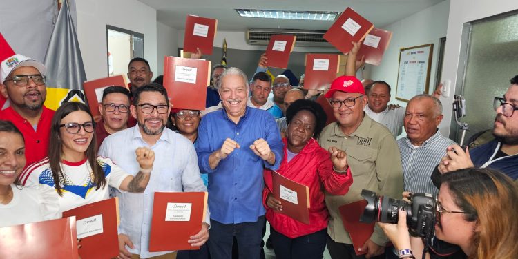 Pueblo Revolucionario de Miranda respalda a sus candidatos a las alcaldías