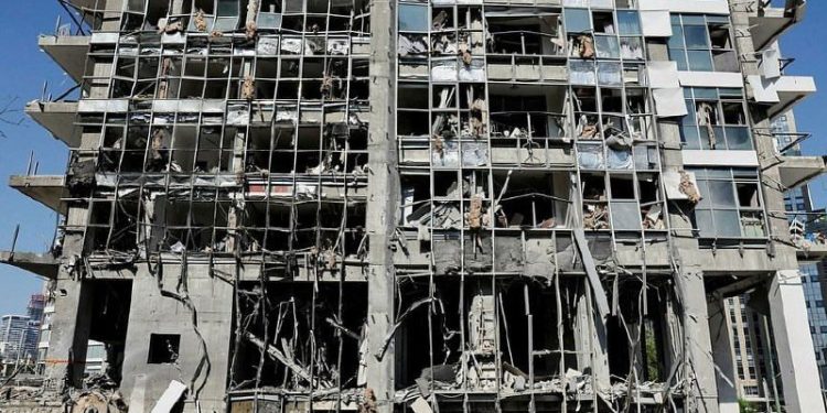 En Fotos: Así quedó Ramat Gan tras la respuesta defensiva iraní por agresión sionista