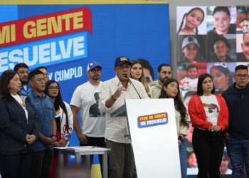 Jorge Rodríguez anuncia inicio de campaña electoral para comicios municipales con llamado a “menos escritorio, más territorio”