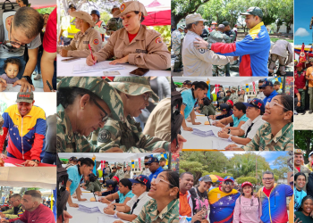 Presidente Maduro felicitó al pueblo venezolano por masiva participación en Jornada de Alistamiento Militar
