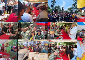 Masiva participación en todo el país durante jornada de alistamiento de la Milicia Bolivariana