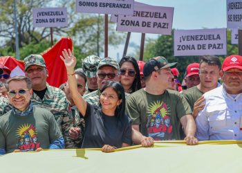 Vicepresidenta Delcy Rodríguez encabeza en El Palito jornada de alistamiento de la Milicia Bolivariana