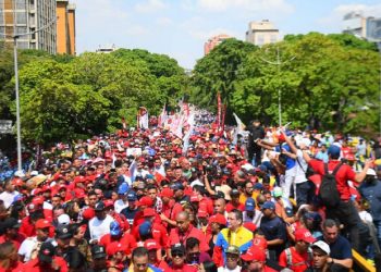 Venezuela alza su voz en Gran Marcha Antiimperialista por la paz y contra el narcoterrorismo
