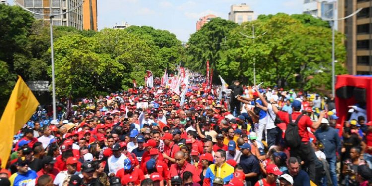 Venezuela alza su voz en Gran Marcha Antiimperialista por la paz y contra el narcoterrorismo