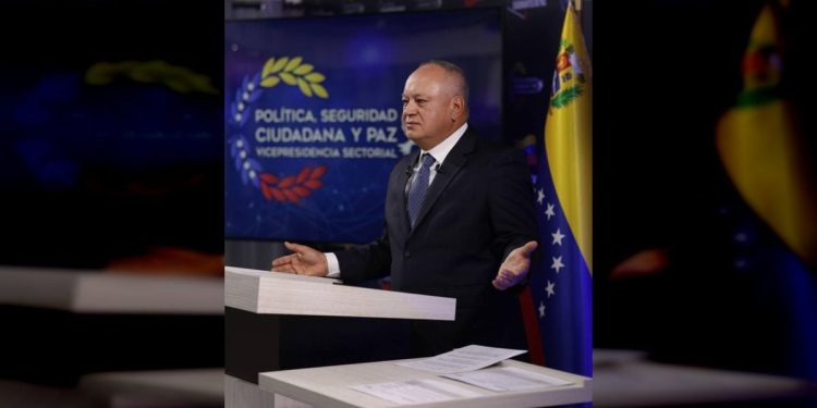 Cabello: «El Gobierno de los EEUU lo que quiere es sembrarle droga a una embarcación venezolana»