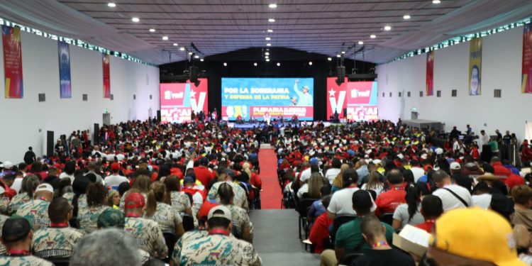 PSUV proclama la defensa irrevocable de la soberanía nacional en su Plenaria Extraordinaria