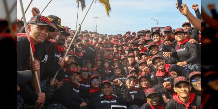 Diosdado Cabello juramentó primera cohorte Darío Vivas del JPSUV de Entrenamiento de Resistencia Revolucionaria