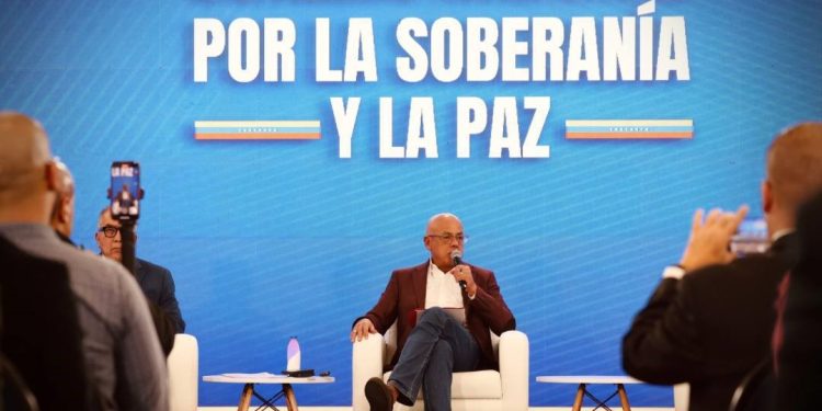 Jorge Rodríguez denuncia “intento de cambio de régimen” en Venezuela impulsado desde Estados Unidos