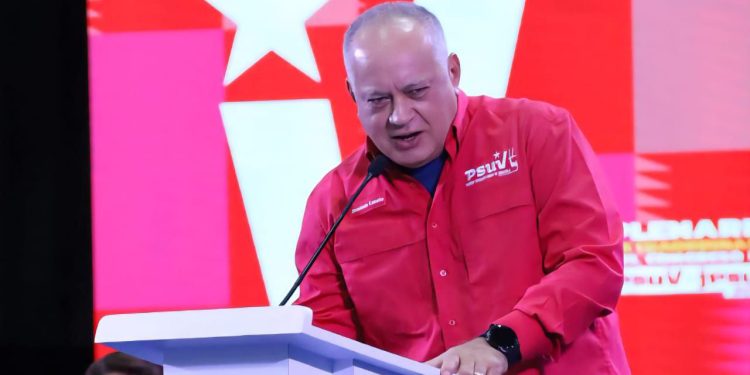 Diosdado Cabello afirma que el “enemigo interno” está dividido y desprestigiado, mientras el PSUV se consolida como una “roca”
