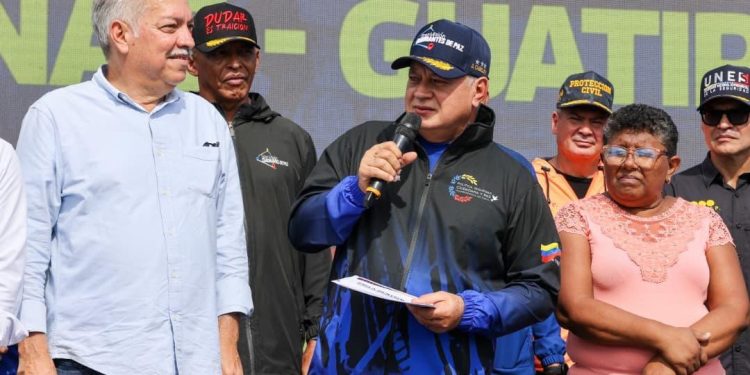 Diosdado Cabello aseguró que recursos de los Cuadrantes de Paz pertenecen al Poder Popular