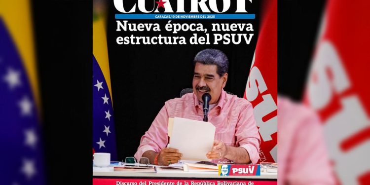 Semanario Cuatro F presenta Edición Especial sobre la «Nueva Época y Estructura del PSUV» (Discurso del presidente Nicolás Maduro)