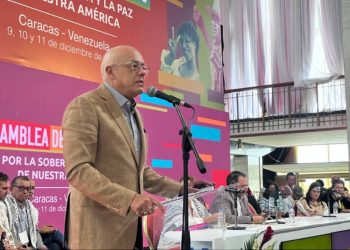 Rodríguez llama a construir una "red libertaria" global frente a la agresión y reafirma la unidad inquebrantable de Venezuela 5 Rodríguez llama a construir una «red libertaria» global frente a la agresión y reafirma la unidad inquebrantable de Venezuela
