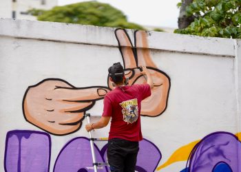 Juventud venezolana exige en murales la liberación de Nicolás Maduro y Cilia Flores