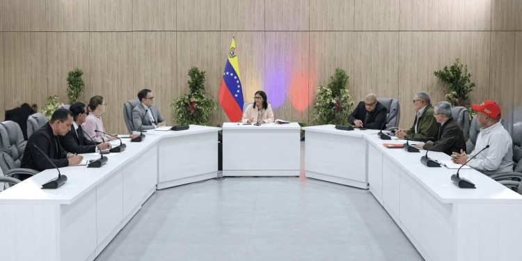 Delcy Rodriguez Estado Mayor