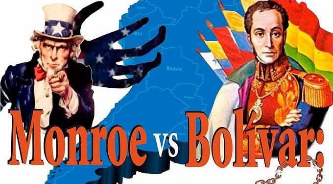 “No war, yes peace” la resistencia bolivariana frente al fantasma de la Doctrina Monroe