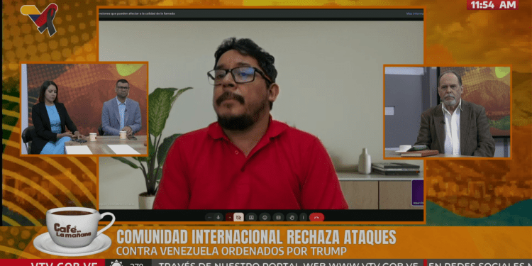 Internacionalista Jeanpier Anaya analiza discurso de la presidenta encargada Delcy Rodríguez