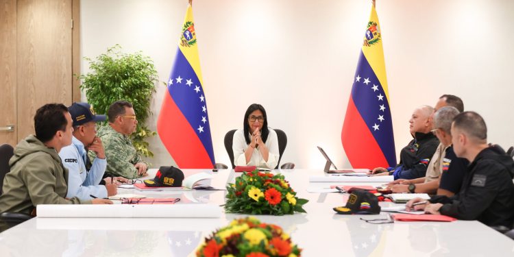 Presidenta encargada Delcy Rodríguez lideriza reunión de alto nivel para fortalecer la seguridad ciudadana y expansión de los Cuadrantes de Paz