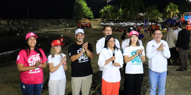Presidenta (E) da inicio a los «Carnavales por la Paz 2026» desde La Guaira