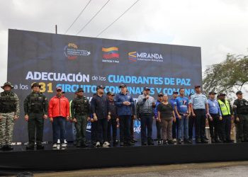 Diosdado Cabello destaca reducción de la criminalidad en los Valles del Tuy
