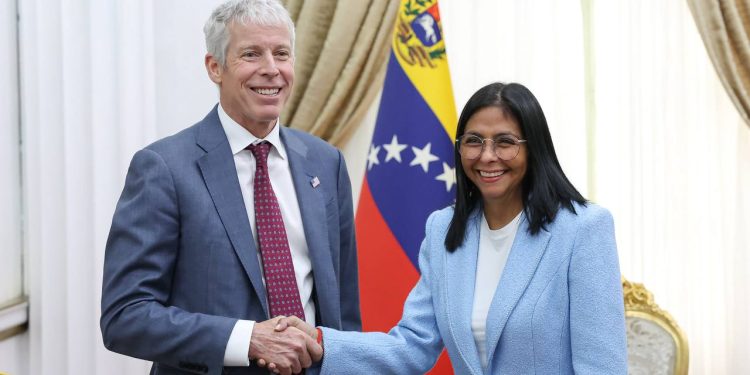 Presidenta encargada Delcy Rodríguez sostiene reunión con Secretario de Energía de Estados Unidos
