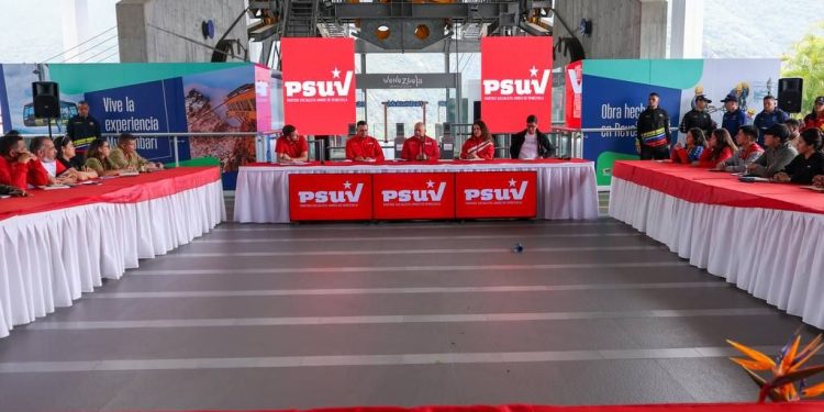 PSUV ratifica respaldo absoluto a la Presidenta (E) Delcy Rodríguez