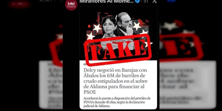 Gobierno de Venezuela desmiente presunta negociación de crudo para financiar al partido español PSOE