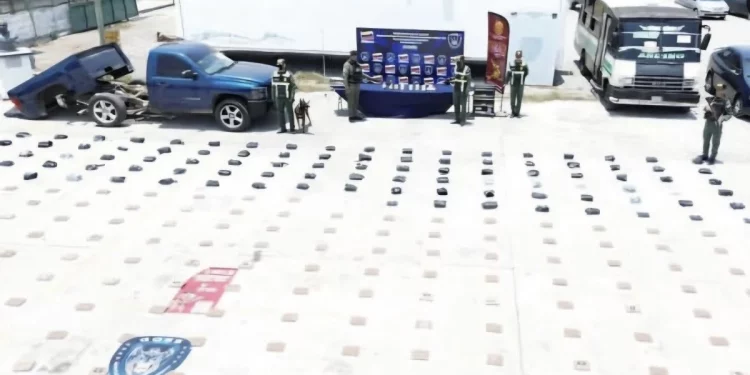 GOES y CNA de la GNB incautan más de 289 kilogramos de marihuana en operativos simultáneos en Lara y Falcón