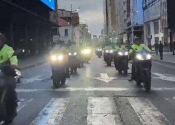 PNB despliega División Motorizada para resguardar la Gran Caracas