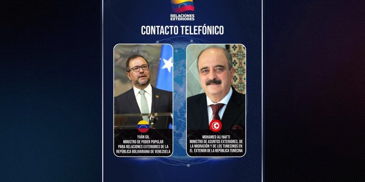 Venezuela y Túnez fortalecen cooperación estratégica tras cumplirse 61 años de relaciones diplomáticas