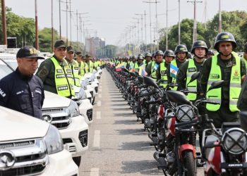 ¡Más seguridad para Barinas! Entregan 74 patrullas y 594 motos