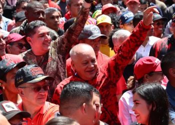Cabello lidera movilización popular para exigir el levantamiento definitivo de las sanciones contra Venezuela