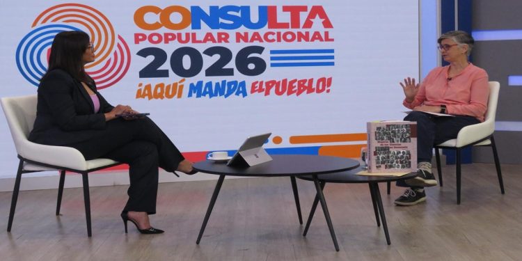 Isabel Iturria destaca protagonismo del pueblo y la mujer en la Consulta Popular Nacional 2026: “Somos esperanza y no amenaza”