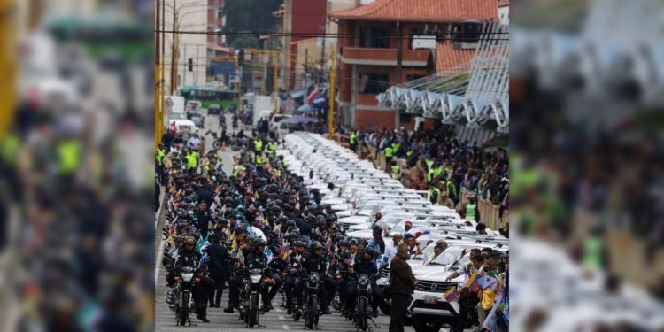 Mérida recibe 60 patrullas y más de 480 motorizados para fortalecer la seguridad en los 240 Cuadrantes de Paz