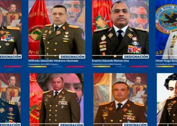 Presidenta (E) renueva el Alto Mando de las Regiones Estratégicas de Defensa Integral (REDI)