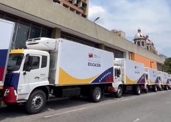 Ministerio de Educación fortalece el PAE con la incorporación de 30 camiones refrigerados