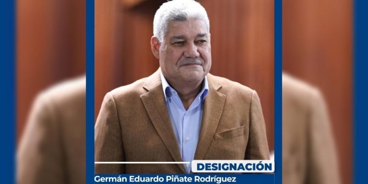 Presidenta encargada designa a Germán Eduardo Piñate Rodríguez como Comisionado Presidencial para la Constituyente Laboral y los Consensos Laborales