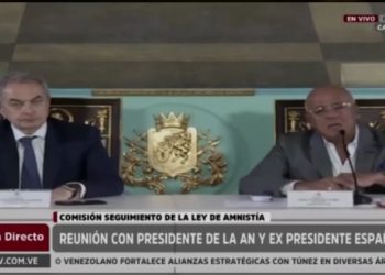AN desarrolló reunión de seguimiento de la Ley de Amnistía con Rodríguez Zapatero