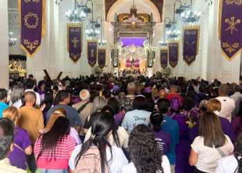 Despliegan más de 60 funcionarios de Protección Civil para resguardar a feligreses del Nazareno de San Pablo