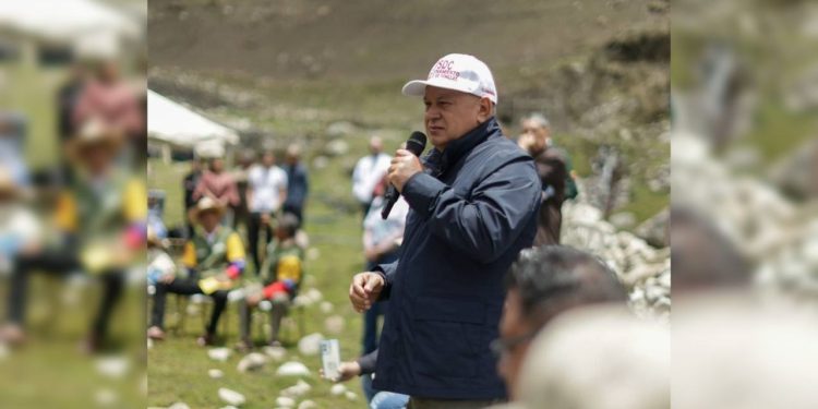 Diosdado Cabello: “Cierro los ojos e imagino dónde estaría Venezuela sin sanciones”