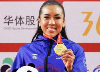 ​¡Imparable! La venezolana Yorgelis Salazar conquista el oro en la Premier League de Karate en China