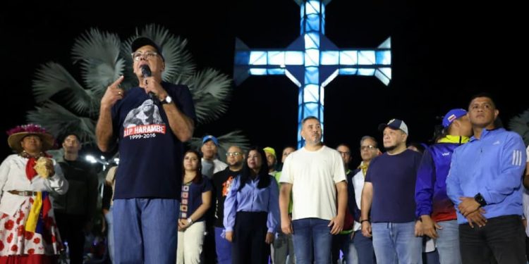 Jorge Rodríguez confirma cierre de la Peregrinación Nacional en Caracas para este jueves 30 de abril