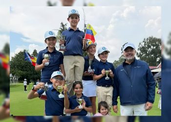 ​Venezuela conquista el podio en el XXXII Campeonato Internacional de Golf en Bogotá