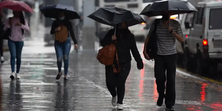 INAMEH reporta lluvias de intensidad variable en gran parte de Venezuela