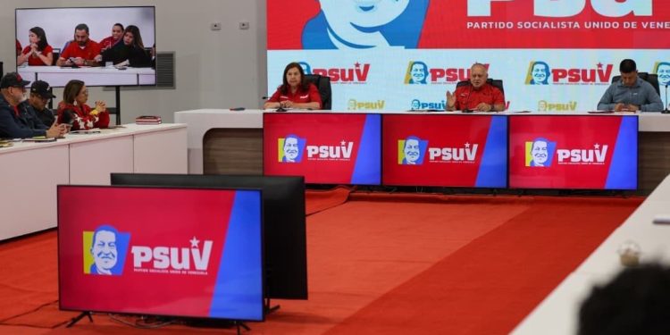 PSUV respalda los anuncios de la presidenta encargada Delcy Rodríguez y se suma a la gran peregrinación nacional contra el bloqueo y por la paz