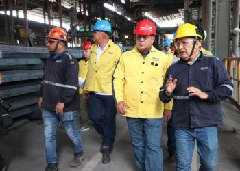(+Fotos) Cabello inspecciona la Siderúrgica Zuliana (Sizuca) para fortalecer la soberanía económica nacional