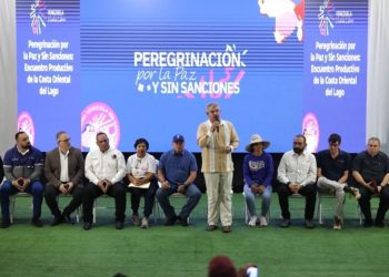 Gobernador del Zulia destaca unión del pueblo durante segunda fase de la Peregrinación por una Venezuela libre de sanciones y en paz