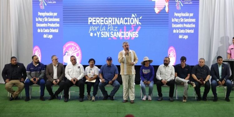 Gobernador del Zulia destaca unión del pueblo durante segunda fase de la Peregrinación por una Venezuela libre de sanciones y en paz