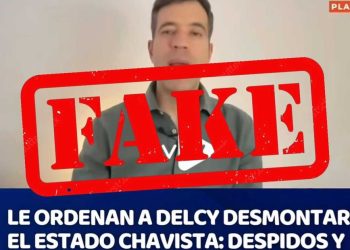 Gobierno Bolivariano desmiente información falsa sobre supuesta orden de Estados Unidos a la presidenta (E) Delcy Rodríguez 7 Gobierno Bolivariano desmiente información falsa sobre supuesta orden de Estados Unidos a la presidenta (E) Delcy Rodríguez