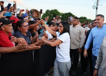 (+Fotos) Asamblea comunitaria en Anzoátegui con la Presidenta Encargada, Delcy Rodríguez
